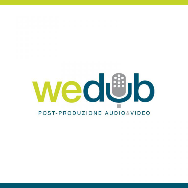 Logo WeDub società di doppiaggio